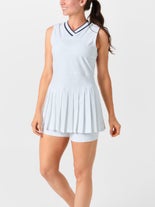 BOAST Women's Fall V-Neck Dress White XL