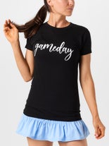 Bubble Women's Gameday T-Shirt Black XS