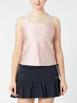 Denise Cronwall Wms Parker Fall Racer Tank Blush L