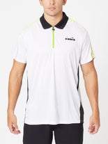 Diadora Men's Fall Challenge Polo White XS