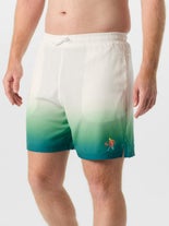 Dilly Life Men's Dip Dye Active Short Wh/Gr S