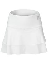 Fila Girl's Spring Ruffle Tier Skirt White L
