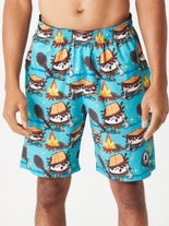 Flow Society Men's Tennis S'mores Short Print L