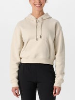 Franklin Women's Crop Hoodie Oatmeal XL