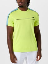 Grand Slam Men's Fall Colorblock Top Lime S