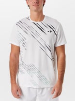 Grand Slam Men's Cross Body Faded Top White XXL
