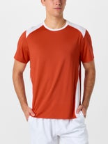 Grand Slam Men's Winter Colorblock Top Orange XXL