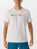 Head Men's Rainbow T-Shirt White XXL