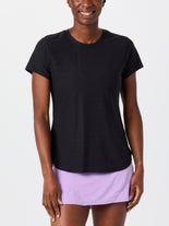 Head Women's Shadow Stripe Top Black S