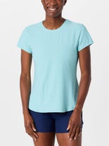 Head Women's Shadow Stripe Top Aquatic XL