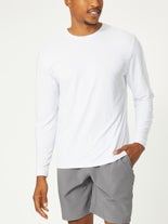 IBKUL Men's Long Sleeve Top White S