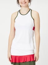 InPhorm Women's Winter Bailey Tank White M