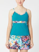 Jerdog Wms Bombay Beach Cami Tank Print XXL