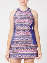 Jerdog Women's Pink Sole Top Spin Tank Print XXL