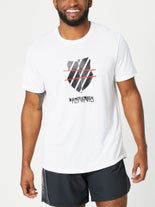 KSwiss Men's Spring Logo Crew White XL