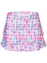Lucky in Love Girl's It's a Tie Skirt Print L