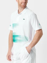 Lacoste Men's Novak Spring Polo White 6 (XL)