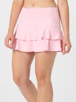 LIJA Women's Full Swing Match Skirt Carnation M