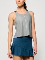 LIJA Women's Perfect Match Hurdle Tank Willow XS