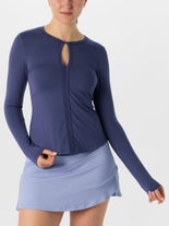 LIJA Women's Racquet Split Top Grape XS