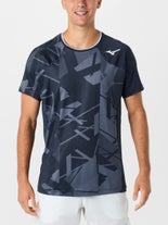 Mizuno Men Fall Shadow Graphic Top Grey S