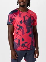 Mizuno Men Fall Shadow Graphic Top Red XL