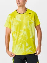 Mizuno Men Fall Shadow Graphic Top Yellow XL