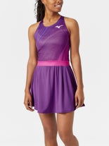 Mizuno Women's Spring Print Dress Purple XS