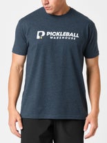 Pickleball Warehouse Large Logo T-Shirt Navy S