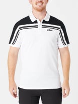 Prince Men's Serve Throwback Polo White XXL