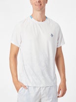 Penguin Men's Summer Ombre Block Top White L