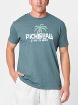 Pickleball Warehouse State Of Mind Shirt Blue XL