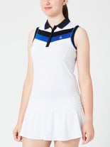 Penguin Women's Summer Sleeveless Polo White L