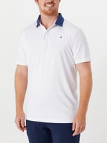 Redvanly Men's Fall Darby Polo White S