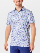 REDVANLY Men's Fall Rhodes Polo White L