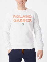 Roland Garros 2024 Men's Sweatshirt White XL