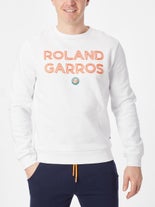 Roland Garros 2024 Men's Sweatshirt White L