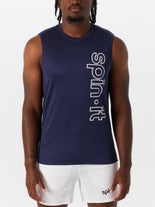 Spin It Men's Core Josh Sleeveless Top Navy S