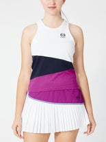ST x Racquet Mag Women's Mosaic Tank White XL