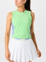 Sergio Tacchini Wms Fall Lara Crop Top Green M
