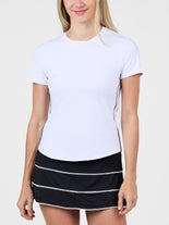 Sofibella Wms Mystic Sunrise Short Sleeve White XL