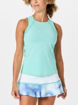 Sofibella Wms Perfect Storm Full Back Tank Blue XL