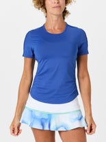 Sofibella Wms Perfect Storm Short Sleeve Blue XS