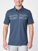 Travis Mathew Men's Drop Anchor Polo Navy S