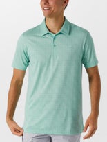 Travis Mathew Men Acropolis Polo Eggshell Blue S