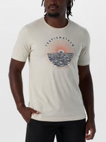 Travis Mathew Men Beach City T-Shirt Moonbeam XXL