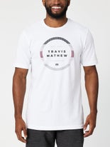 Travis Mathew Men Secondary School T-Shirt White XXL
