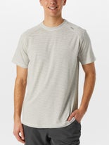 tasc Men's Spring Carrollton Stripe Top Grey XXL