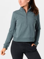 Travis Mathew Wms Autumn Cloud Half Zip Slate S