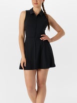 Travis Mathew Wms Moveknit Zip Dress Black L